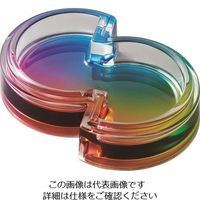 アイテック 光 アクリルクリスタル 102mm 透明 レインボー K-138RC 1個 112-3225（直送品）