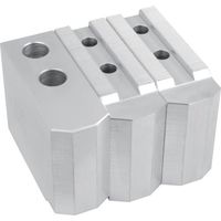 アーム産業 ARM 日立用パワーチャックアルミ生爪AL日立ー6H60 ALHITACHI-6H60 1セット(3個) 837-7345（直送品）