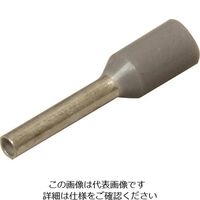 ニチフ端子工業 ニチフ フェルール(500pcs) NF 0.75-8-GRY 1パック(500個) 226-3772（直送品）