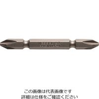 ベッセル マグネット入りビット +2×65 X 両頭ビット 10本組 M-A14265X 1セット(10本) 215-2836（直送品）