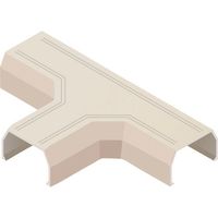 マサル工業 マサル ニュー・エフモール付属品 T型ブンキ 3号 ミルキーホワイト SFMTB33 1個 139-2281（直送品）