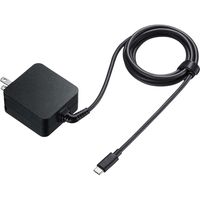 サンワサプライ USB Power Delivery対応AC充電器（PD65W・ケーブル一体型） ACA-PD76BK 1個