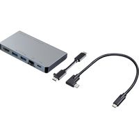 ドッキングステーション　Type-C×1　USB3.0×2　HDMI×1　RJ-45×1　USB-3TCH15S2　サンワサプライ　1個（直送品）