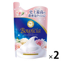 バウンシア ボディソープ エアリーブーケの香り 詰め替え 400ml 2個　牛乳石鹸共進社