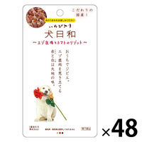 犬日和 エゾ鹿肉とトマトのリゾット 国産 60g 48袋 ドッグフード ウェット パウチ