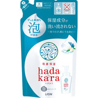 ハダカラ（hadakara）ボディソープ 泡タイプ クリーミーソープの香り詰め替え 440ml ライオン