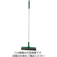 テラモト BMー2ホーキ30(1本柄)グリーン 30cm CL4652131 1本 855-0941（直送品）