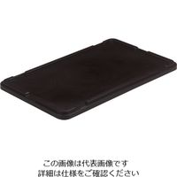 岐阜プラスチック工業 リス RBE型導電性コンテナーRBー41蓋ー1 ブラック RBE-41F 1枚 868-7112（直送品）