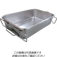 スギコ産業 スギコ 18ー8給食バット運搬型半カール Fタイプ SH-6038-5F 1個 828-1345（直送品）