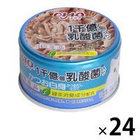 いなば CIAO チャオ 猫 乳酸菌1千億個 かつお かつおだし仕立て 85g 24缶 キャットフード 缶詰