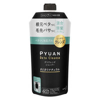 PYUAN ピュアン　デトクレンズ　シャンプー　まとまりナチュラル　詰め替え  340ml　花王