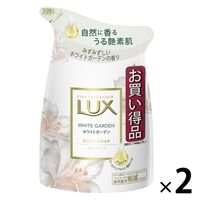 ラックス（LUX） ボディソープ ホワイトガーデン 詰め替え 300g 2個