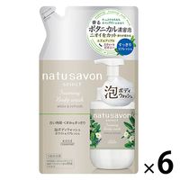 ソフティモ ナチュサボン セレクトホワイト 泡ボディウォッシュ リフレッシュ 詰め替え 350ml 6個 コーセーコスメポート