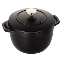 ストウブ （staub） ラ ココット de GOHAN S ブラック 12cm ご飯