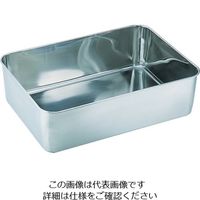 スギコ産業 スギコ ステンレス深型組バット 2号 137×191×74 1.3L FU-4 1個 502-1561（直送品）