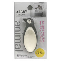 karari（カラリ） 珪藻土 すくい易い スプーン ペンギン 7.5ml 1個 アネスティカンパニー