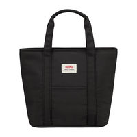 サーモス（THERMOS） 保冷バッグ ランチバッグ 弁当袋 ブラック REW-007 BK