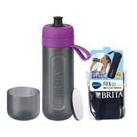 ブリタ（BRITA） 水筒 直飲み 携帯 浄水 ボトル フィル&ゴー アクティブ 携帯用カバー付【日本仕様・日本正規品】