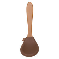 スープジャーのためのランチスプーン ブラウン 1本 マーナ ランチグッズ お弁当箱グッズ
