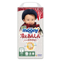 まとめ買い不可　ムーニー 冷えあんしん Mサイズ 200枚 4袋 ムーニーマン おむつ パンツ Lサイズ（9～14kg）冷えあんしん