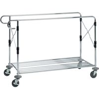 テラモト システムカート ワイド(フレーム)BP付100φCT付 DS5790500 1台 127-4160（直送品）