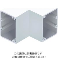 マサル工業 マサル エムケーダクト付属品 内マガリ 6号150型 ホワイト MDU6152 1個 120-5097（直送品）