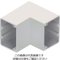 マサル工業 マサル エムケーダクト付属品 内マガリ 6号200型 クリーム MDU6205 1個 120-3562（直送品）