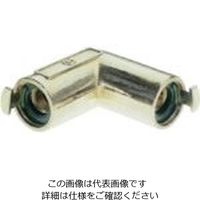 千代田通商 チヨダ タッチコネクターユニオンエルボ(金属) 4mm CUL-4-00 1個 808-2685（直送品）
