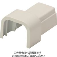 マサル工業 マサル エムケーダクト付属品 Dコネクター 2号 ミルキーホワイト MDFJC23 1個 130-0178（直送品）