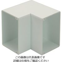 マサル工業 マサル エムケーダクト付属品 内マガリ 5号70型 ミルキーホワイト MDU5703 1個 120-1943（直送品）