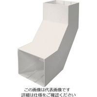 マサル工業 マサル エムケーダクト付属品 内大マガリ 6号150型 クリーム MDLU6155 1個 120-0369（直送品）