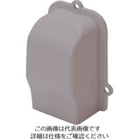 マサル工業 マサル エムケーダクト付属品 引込カバー 3号 グレー MDHC31 1個 129-5439（直送品）