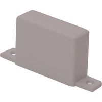 マサル工業 マサル エムケーダクト付属品 エンド 4号100型 グレー MDE4101 1個 129-7016（直送品）