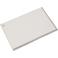 光 カラーボードホワイト 片面粘着付 300×450mm TCB345-1 1セット(5枚) 820-2200（直送品）