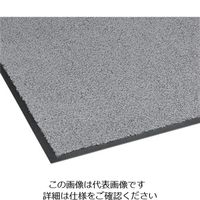 テラモト 屋内マット ニュートレビアン 灰 900×1800mm MR-034-248-5 1枚 817-3383（直送品）
