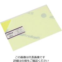 光 エンビ板 蛍光グリーン 0.5×200×300mm EB235-16 1枚 820-0819（直送品）