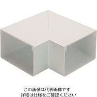 マサル工業 マサル エムケーダクト付属品 平面マガリ 5号70型 クリーム MDM5705 1個 120-1952（直送品）