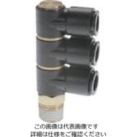 千代田通商 チヨダ フジトリプルバンジョー(樹脂) 10mm・R1/4 10R-02S3 1個 808-3103（直送品）