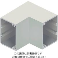 マサル工業 マサル エムケーダクト付属品 内マガリ 8号 ミルキーホワイト MDU183 1個 120-5093（直送品）