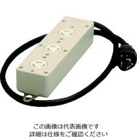 明工社 明工 引掛3コ口タップ3Pコード1m MR2934 1個 736-0134（直送品）