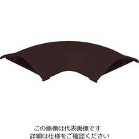 マサル工業 マサル ガードマン2R型付属品 平面マガリ 2号 チョコ GAM29 1個 121-6158（直送品）