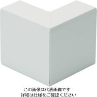 マサル工業 マサル エムケーダクト付属品 外マガリ 6号 ホワイト MDS162 1個 120-0331（直送品）