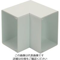 マサル工業 マサル エムケーダクト付属品 内マガリ 120型 ミルキーホワイト MDU1203 1個 120-0342（直送品）