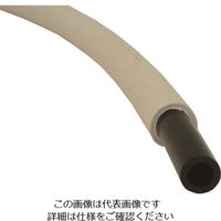 千代田通商 チヨダ エルフレックス スパッタ防止用二重管チューブ 10mm/20m 白 LE-10 W 20M 1本 167-6280（直送品）