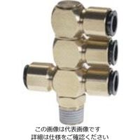 千代田通商 チヨダ フジトリプルバンジョー(金属) 8mm・R1/4 8-02S2D1 1個 808-3864（直送品）