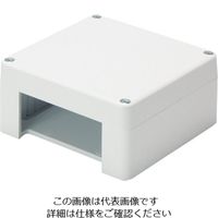 マサル工業 マサル エムケーダクト付属品 ブンキボックス 3号 ホワイト MDB312 1個 120-0334（直送品）