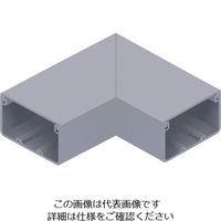 マサル工業 マサル エムケーダクト付属品 平面マガリ 6号150型 グレー MDM6151 1個 120-5059（直送品）