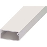 マサル工業 マサル エムケーダクト 3号40型 ホワイト 1m MD3402L10 1本 139-7825（直送品）