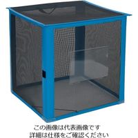 テラモト 自立ゴミネット 折りたたみ式 黒900×600×700 DS2610139 1個 127-4135（直送品）