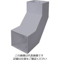 マサル工業 マサル エムケーダクト付属品 内大マガリ 6号150型 グレー MDLU6151 1個 120-1947（直送品）